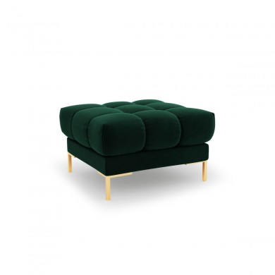 Pouf velours Mamaia Vert Bouteille Pieds Métal Doré BOUTICA DESIGN MIC_POUF_51_E1_MAMAIA6