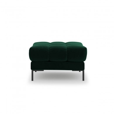 Pouf velours Mamaia Vert Bouteille Pieds Métal Noir BOUTICA DESIGN MIC_POUF_51_F1_MAMAIA6