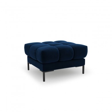 Pouf velours Mamaia Bleu Roi Pieds Métal Noir BOUTICA DESIGN MIC_POUF_51_F1_MAMAIA8