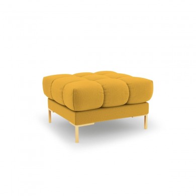 Pouf Mamaia Jaune Pieds Métal Doré BOUTICA DESIGN MIC_POUF_78_E1_MAMAIA3