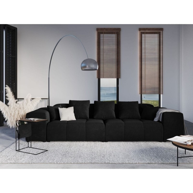 Canapé velours Margo Noir 3 Places BOUTICA DESIGN MIC_3S_44_F1_MARGO9