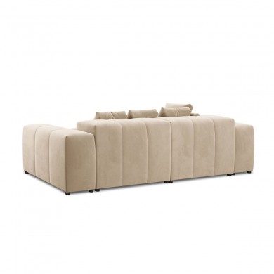 Canapé velours Margo Beige 5 Places BOUTICA DESIGN MIC_COR_L_44_F1_MARGO1