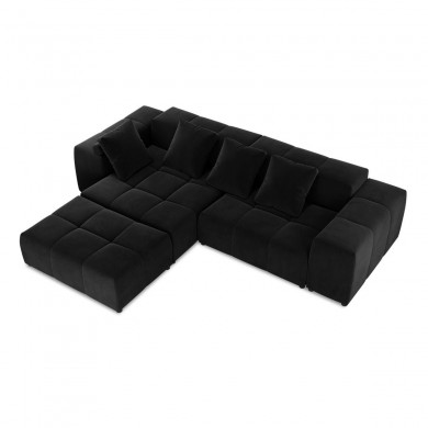 Canapé velours Margo Noir 5 Places BOUTICA DESIGN MIC_COR_L_44_F1_MARGO9