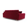 Canapé convertible avec coffre Moghan Rouge Pieds Métal Doré 3 Places BOUTICA DESIGN MIC_3SF_2_A1_MOGHAN2