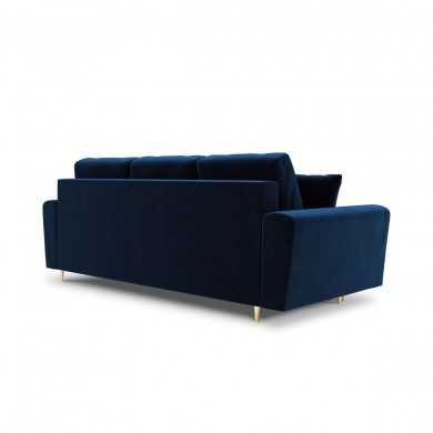 Canapé convertible avec coffre Moghan Bleu Roi Pieds Métal Doré 3 Places BOUTICA DESIGN MIC_3SF_2_A1_MOGHAN4