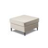 Pouf velours Moghan Beige Pieds Métal Chromé Noir BOUTICA DESIGN MIC_POUF_2_A3P_MOGHAN1