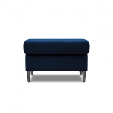 Pouf velours Moghan Bleu Roi Pieds Métal Chromé Noir BOUTICA DESIGN MIC_POUF_2_A3P_MOGHAN4