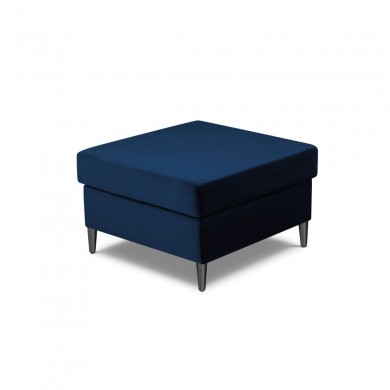 Pouf velours Moghan Bleu Roi Pieds Métal Chromé Noir BOUTICA DESIGN MIC_POUF_2_A3P_MOGHAN4