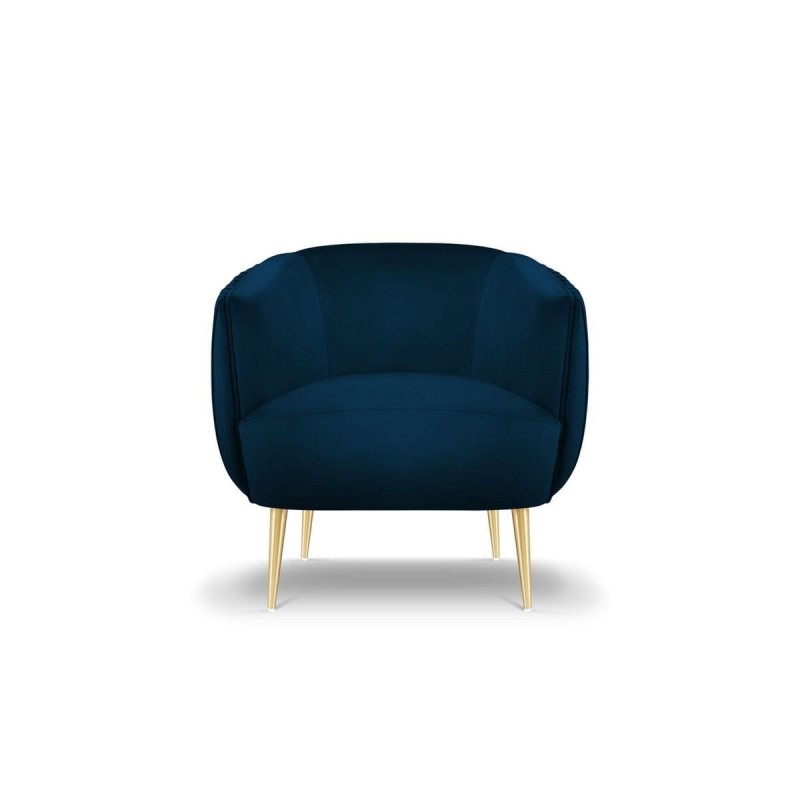 Fauteuil velours Moss Bleu Marine Pieds Métal Doré BOUTICA DESIGN MIC_ARM_121_F1_MOSS6