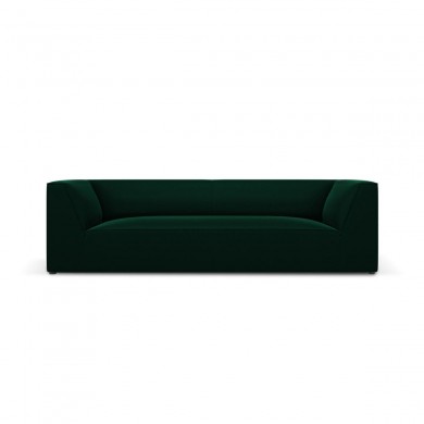 Canapé velours Ruby Vert Bouteille 3 Places BOUTICA DESIGN MIC_3S_44_F1_RUBY3