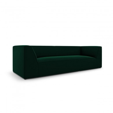 Canapé velours Ruby Vert Bouteille 3 Places BOUTICA DESIGN MIC_3S_44_F1_RUBY3