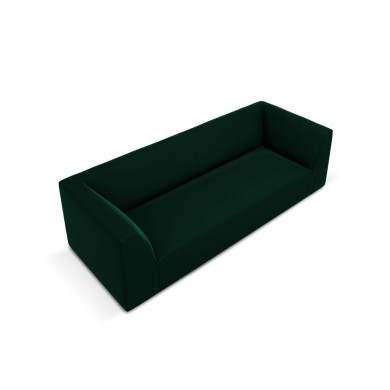 Canapé velours Ruby Vert Bouteille 3 Places BOUTICA DESIGN MIC_3S_44_F1_RUBY3