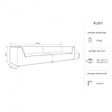 Canapé Ruby Bleu 4 Places BOUTICA DESIGN MIC_4S_100_F1_RUBY5