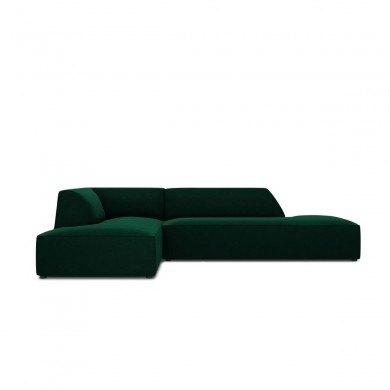 Canapé ouvert d'angle gauche velours Ruby Vert Bouteille BOUTICA DESIGN MIC_LCO_44_F1_RUBY3