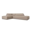 Canapé d'angle gauche tissu Ruby Beige Foncé BOUTICA DESIGN MIC_LCO_137_F1_RUBY2