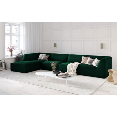 Canapé d'angle gauche Ruby Vert Bouteille 5 Places BOUTICA DESIGN MIC_LC_L_44_F1_RUBY3