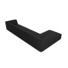 Canapé d'angle gauche tissu Ruby Noir 5 Places BOUTICA DESIGN MIC_LC_L_137_F1_RUBY6