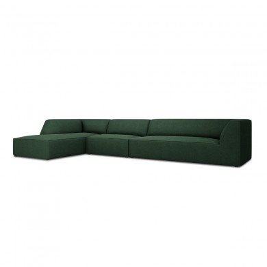 Canapé d'angle gauche tissu Ruby Vert 5 Places BOUTICA DESIGN MIC_LC_L_137_F1_RUBY7