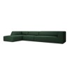 Canapé d'angle gauche tissu Ruby Vert 5 Places BOUTICA DESIGN MIC_LC_L_137_F1_RUBY7