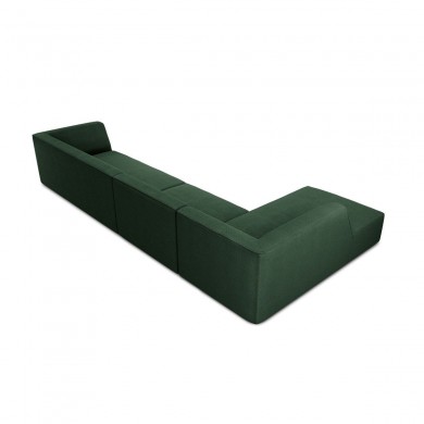 Canapé d'angle gauche tissu Ruby Vert 5 Places BOUTICA DESIGN MIC_LC_L_137_F1_RUBY7