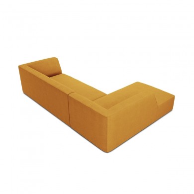 Canapé d'angle gauche tissu Ruby Jaune BOUTICA DESIGN MIC_LC_M_137_F1_RUBY1