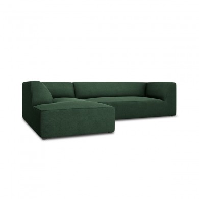 Canapé d'angle gauche tissu Ruby Vert BOUTICA DESIGN MIC_LC_M_137_F1_RUBY7