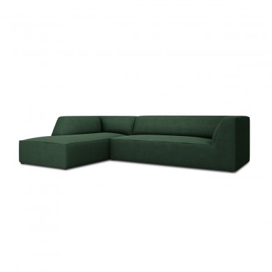 Canapé d'angle gauche tissu Ruby Vert BOUTICA DESIGN MIC_LC_M_137_F1_RUBY7