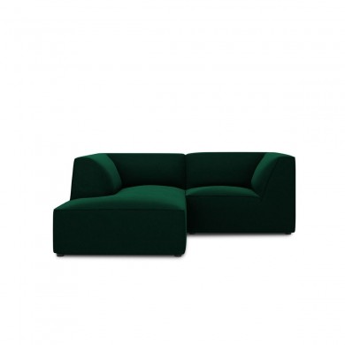 Canapé d'angle gauche velours Ruby Vert Bouteille 3 Places BOUTICA DESIGN MIC_LC_S_44_F1_RUBY3