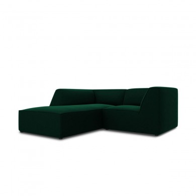 Canapé d'angle gauche velours Ruby Vert Bouteille 3 Places BOUTICA DESIGN MIC_LC_S_44_F1_RUBY3