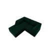 Canapé d'angle gauche velours Ruby Vert Bouteille 3 Places BOUTICA DESIGN MIC_LC_S_44_F1_RUBY3