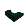 Canapé d'angle gauche velours Ruby Vert Bouteille 3 Places BOUTICA DESIGN MIC_LC_S_44_F1_RUBY3