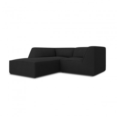 Canapé d'angle gauche tissu Ruby Noir 3 Places BOUTICA DESIGN MIC_LC_S_137_F1_RUBY6