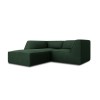 Canapé d'angle gauche tissu Ruby Vert 3 Places BOUTICA DESIGN MIC_LC_S_137_F1_RUBY7