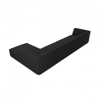 Canapé d'angle droit tissu Ruby Noir 5 Places BOUTICA DESIGN MIC_RC_L_137_F1_RUBY6