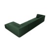 Canapé d'angle droit tissu Ruby Vert 5 Places BOUTICA DESIGN MIC_RC_L_137_F1_RUBY7