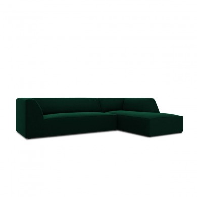 Canapé d'angle droit velours Ruby Vert Bouteille BOUTICA DESIGN MIC_RC_M_44_F1_RUBY3