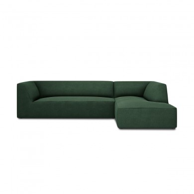 Canapé d'angle droit tissu Ruby Vert BOUTICA DESIGN MIC_RC_M_137_F1_RUBY7