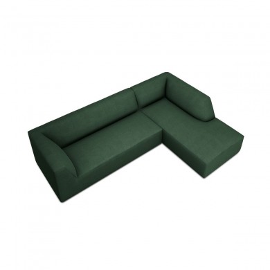 Canapé d'angle droit tissu Ruby Vert BOUTICA DESIGN MIC_RC_M_137_F1_RUBY7