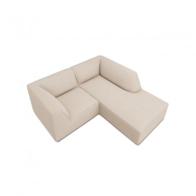 Canapé d'angle droit tissu Ruby Beige 3 Places BOUTICA DESIGN MIC_RC_S_137_F1_RUBY3