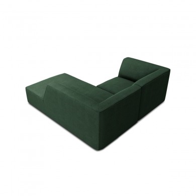 Canapé d'angle droit tissu Ruby Vert 3 Places BOUTICA DESIGN MIC_RC_S_137_F1_RUBY7