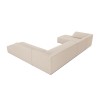 Canapé d'angle panoramique droit Ruby Beige BOUTICA DESIGN MIC_UR_137_F1_RUBY3