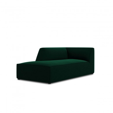 Canapé Méridienne gauche velours Ruby Vert Bouteille BOUTICA DESIGN MIC_CHL_44_F1_RUBY3