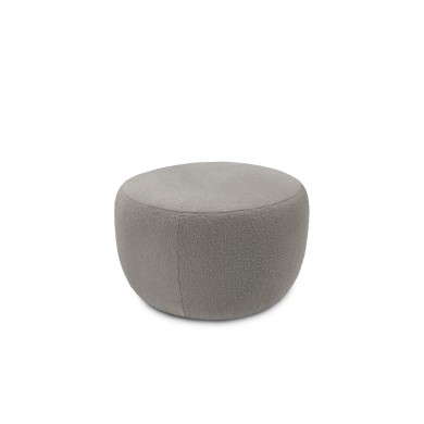 Pouf bouclette Saamit Gris BOUTICA DESIGN MIC_POUF_67_F1_SAAMIT2