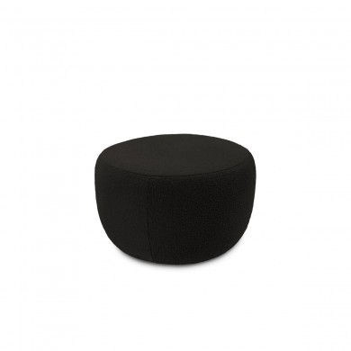 Pouf bouclette Saamit Noir BOUTICA DESIGN MIC_POUF_67_F1_SAAMIT3