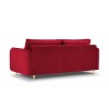 Canapé convertible velours Scaleta Rouge Pieds Métal Doré BOUTICA DESIGN MIC_3SF_51_A1_SCALETA2