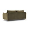 Canapé convertible velours Scaleta Vert Pieds Métal Doré BOUTICA DESIGN MIC_3SF_51_A1_SCALETA3