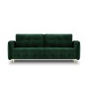 Canapé convertible velours Scaleta Vert Bouteille Pieds Métal Doré BOUTICA DESIGN MIC_3SF_51_A1_SCALETA4