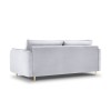 Canapé convertible velours Scaleta Argent Pieds Métal Doré BOUTICA DESIGN MIC_3SF_51_A1_SCALETA8