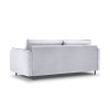 Canapé convertible velours Scaleta Argent Pieds Métal Chromé Noir BOUTICA DESIGN MIC_3SF_51_A3_SCALETA8