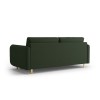 Canapé convertible Scaleta Vert Foncé Pieds Métal Doré BOUTICA DESIGN MIC_3SF_99_A1_SCALETA6